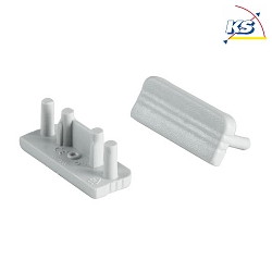 End caps set for surface profile P01-10 (BRUM-53600), white
