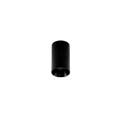 Downlight TOMEK 1-flamme, cylindrisk, overflademonteret version GU10 IP20, sort mat d�mpbar