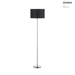 floor lamp with shade E27, red, white dimmable