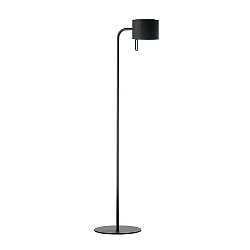 Standerlampe svingbar, med afbryder, med sk�rm G9, pulverlakeret, sort d�mpbar