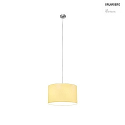 pendant luminaire with shade E27 IP20, white dimmable