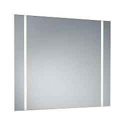 Spejl med belysning MIRROR 2-flammer IP44, satin 