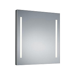 Spejl med belysning MIRROR 2-flammer IP44, satin 