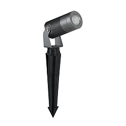 Jordspydslampe rund, vandt�t IP67, titan 