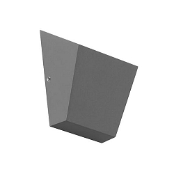 Udend�rs wall luminaire ALEXIS omskiftelig LED IP54, gr� 