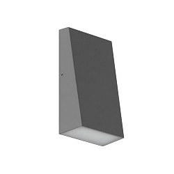 Udend�rs wall luminaire DAR omskiftelig LED IP54, gr� 