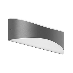 Udend�rs wall luminaire REMUS omskiftelig LED IP65, gr� 