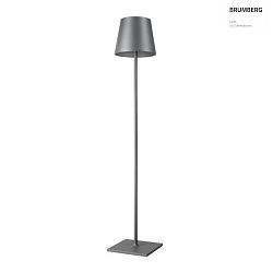 floor lamp NIOBE switchable E27 IP54, graphite 
