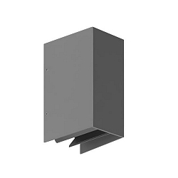 Udend�rs wall luminaire COLIAS omskiftelig LED IP54, gr� 