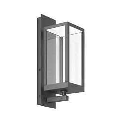 Udend�rs wall luminaire KEDIRI omskiftelig LED IP54, gr� 