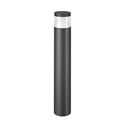 P�lelampe MEDUSA firkantet, omskiftelig LED IP54, grafit 