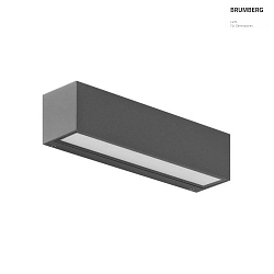 outdoor wall luminaire DARBEE switchable LED IP65, grey 