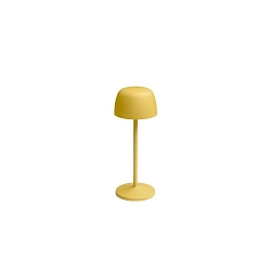 Batteri bordlampe ROSS down, med touch-d�mper IP54, gul d�mpbar