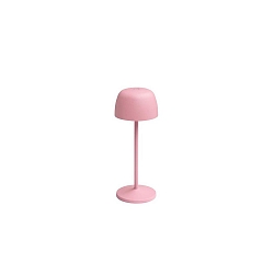 Batteri bordlampe ROSS down, med touch-d�mper IP54, pink d�mpbar