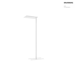 floor lamp MELODY with motion detector, indirect LED IP20, white