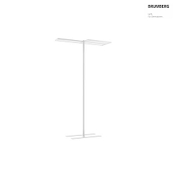 floor lamp MELODY with motion detector, indirect LED IP20, white