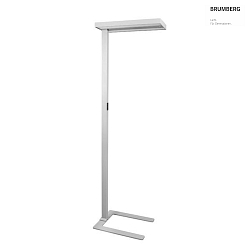 floor lamp MIKOL square, indirect, switchable LED IP20, silver