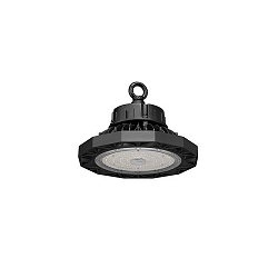 Spot p� hallen SOL rund IP65, sort 