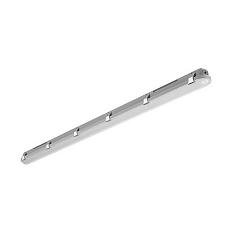 Fugtt�t armatur HUMID ONE omskiftelig LED IP65, gr� 