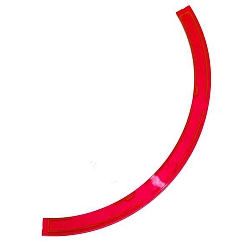 dekorativt element SUNNY MINI / 33CM s�t med 3, r�d