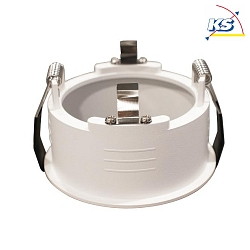 Accessory for IMPLEMENT lamp (BRUM-12391173) - ring for deep recessed mounting, DA 8.9cm, structured white