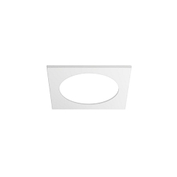 ring MUNA MICRO square, white matt