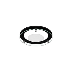 ring MUNA MEGA with diffuser, black matt