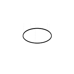 pendant luminaire DEVON � 180CM for VDU workstation, Bluetooth controllable IP20, powder coated, white matt dimmable