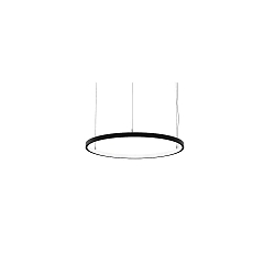 pendant luminaire ANDROS IN � 80CM Matter controllable IP20, powder coated, black matt dimmable