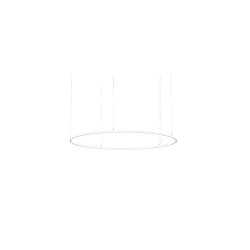 pendant luminaire ANDROS IN/OUT � 180CM Matter controllable IP20, powder coated, white matt dimmable