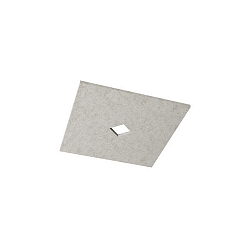 Akustisk element SILENTIUM (SMOOTH) 89.5CM firkantet, symmetrisk, beige