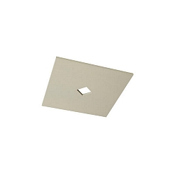 Akustisk element SILENTIUM (SMOOTH) 89.5CM firkantet, symmetrisk, creme