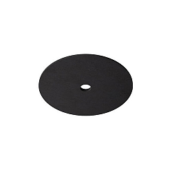 acoustical element SILENTIUM (SMOOTH) 89.5CM round, symmetrical, black
