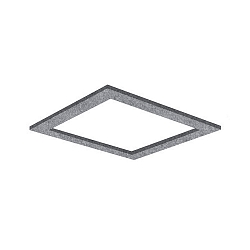 Akustisk element SILENTIUM SQUARE 79.5CM firkantet, grå