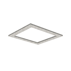 Akustisk element SILENTIUM SQUARE 79.5CM firkantet, beige