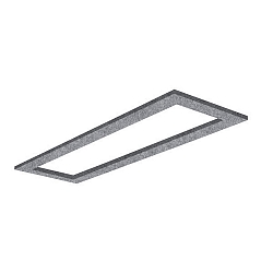 Akustisk element SILENTIUM LONG 167x47CM firkantet, gr�