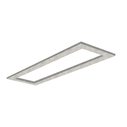 Akustisk element SILENTIUM LONG 167x47CM firkantet, beige