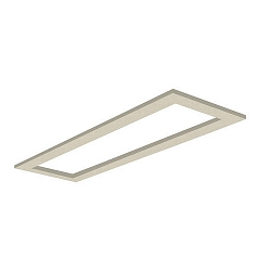 Akustisk element SILENTIUM LONG 167x47CM firkantet, creme