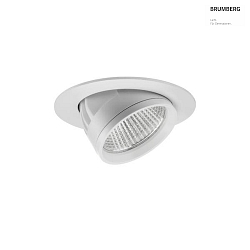 recessed luminaire ARTEMIS MINI round, rotatable, switchable LED IP20, silver  27W 3501lm 3000K CRI 90-100