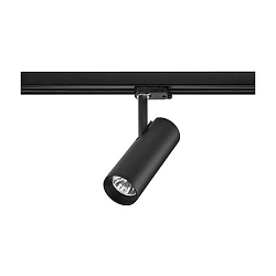 Skinne spot IP20, blank, sort 