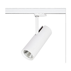 Skinne spot IP20, blank, hvid 