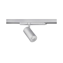 3-faset spot TRAXX MIDI rund, drejelig IP20, s�lv d�mpbar