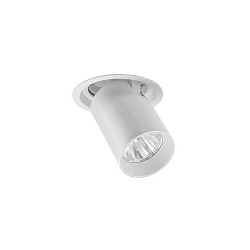 Indbygnings loftlampe TRAXX MINI svingbar, drejelig, direkte IP20, hvid d�mpbar