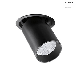 spot TRAXX MAXI round, swivelling, rotatable, switchable LED IP20, black 