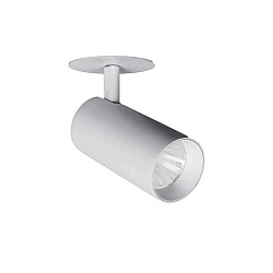 Spot TRAXX MINI rund, svingbar, drejelig, omskiftelig LED IP20, s�lv 