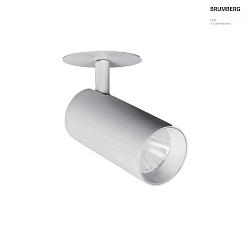 spot TRAXX MINI round, swivelling, rotatable, switchable LED IP20, silver 