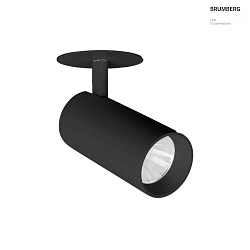 spot TRAXX MIDI round, swivelling, rotatable, switchable LED IP20, black 