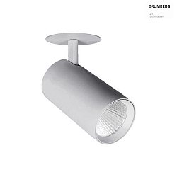spot TRAXX MAXI round, swivelling, rotatable, switchable LED IP20, silver 