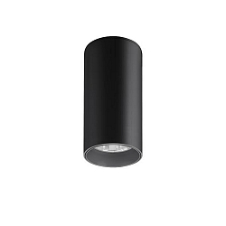 Downlight TRAXX MINI rund, omskiftelig LED IP20, sort 