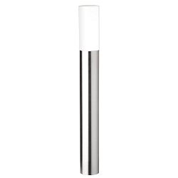 Udendørs stativlampe AQUA PAULO 90CM stor, cylindrisk E27 IP44, rustfrit stål børstet